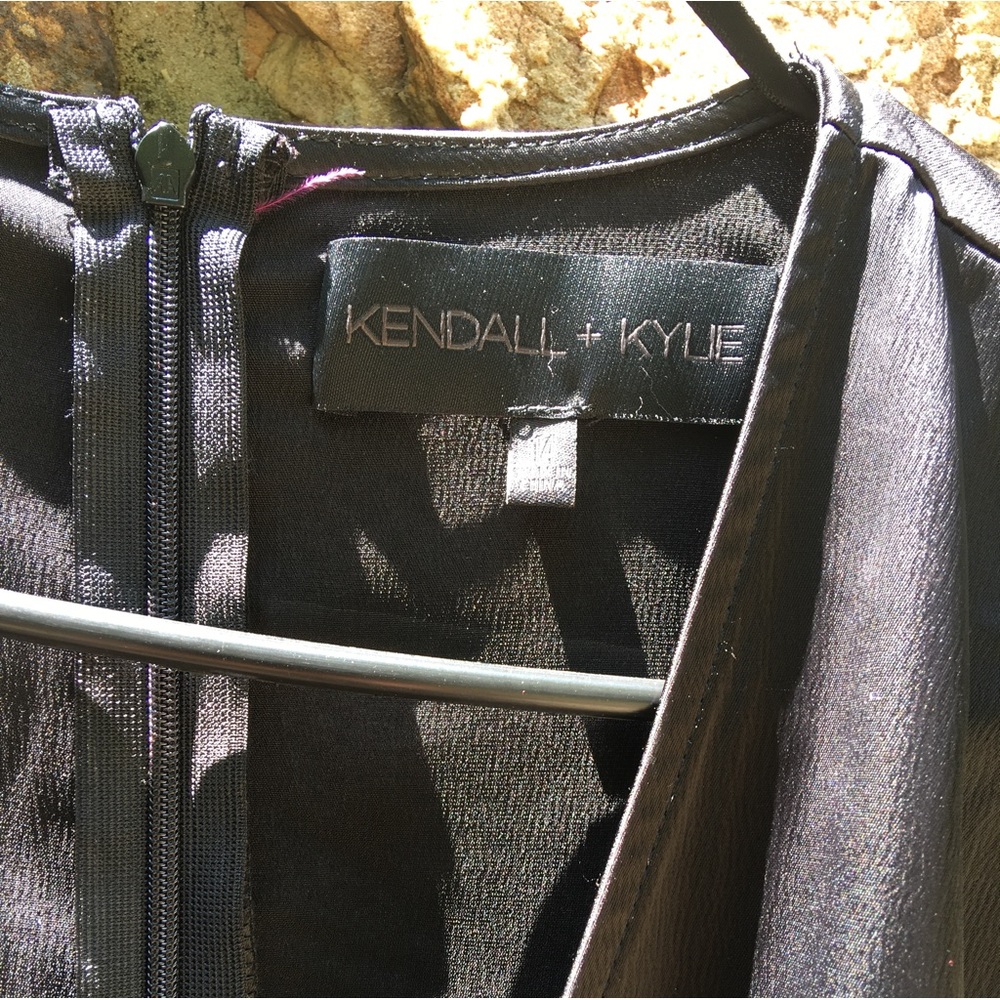 Kendall+Kylie size 14 black formal jumpsuit